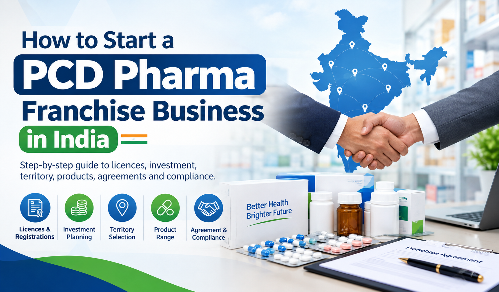 How to Start a PCD Pharma Franchise Business in India